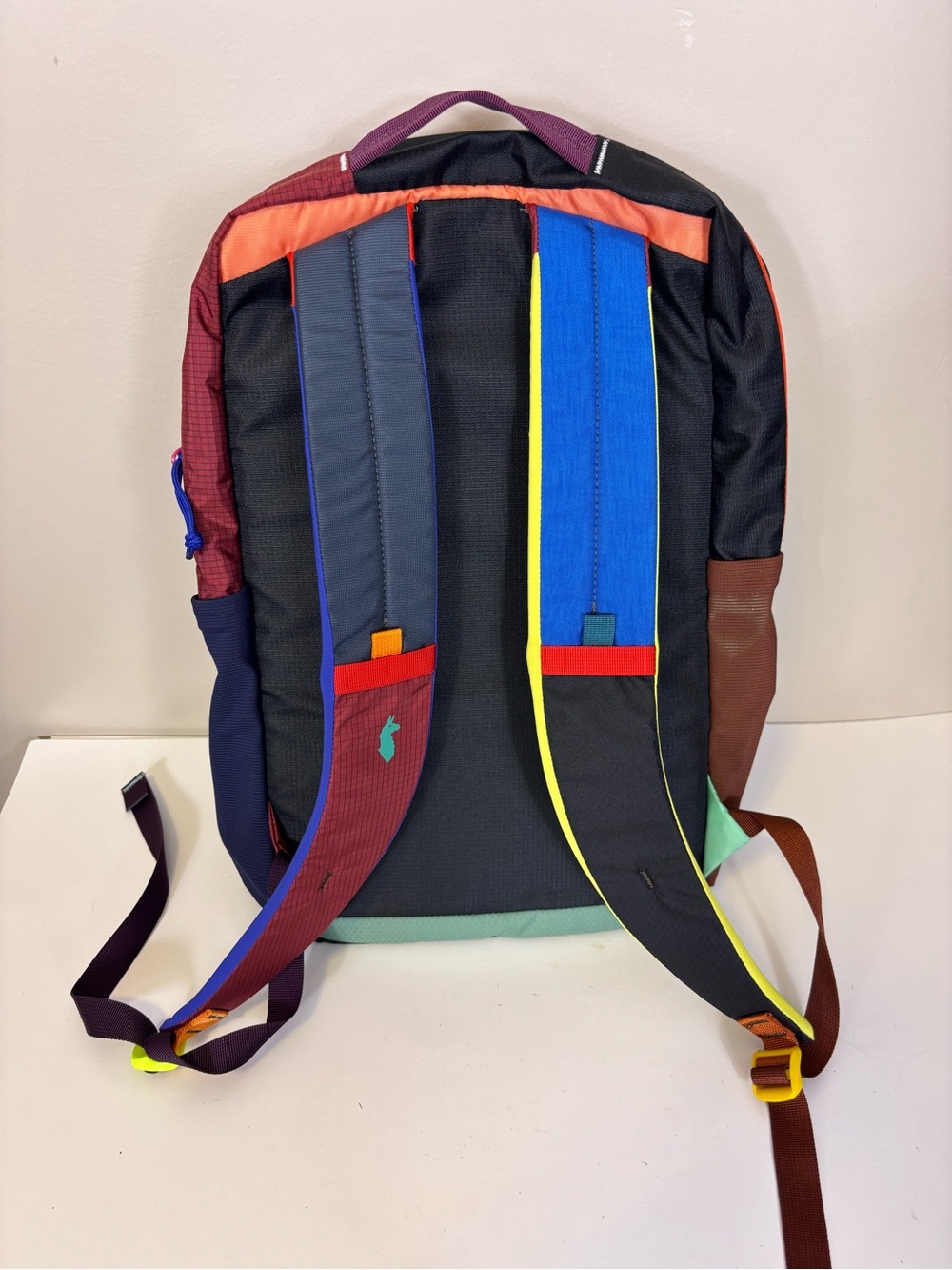 cotopaxi Colorblock Daypack - Light Blue, Olive, Teal, Pink NWOT - Picture 2 of 9
